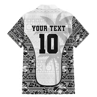 Custom Fiji Pacific Rugby 2024 Family Matching Mermaid Dress and Hawaiian Shirt Tapa Tribal and Fijian Masi Pattern LT03 - Polynesian Pride