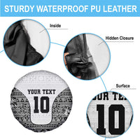 Custom Fiji Pacific Rugby 2024 Spare Tire Cover Tapa Tribal and Fijian Masi Pattern LT03 - Polynesian Pride