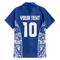 Custom Samoa Pacific Rugby 2024 Family Matching Short Sleeve Bodycon Dress and Hawaiian Shirt Polynesian Pacific Tribal Pattern LT03 - Polynesian Pride