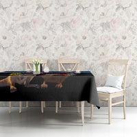 New Zealand and Australia Merry Christmas Tablecloth Kiwi Bird and Kangaroo Xmas Vibe LT03 - Polynesian Pride