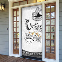 Fijian Traditional Culture Door Cover Tapa Tribal Tattoos LT03 - Polynesian Pride