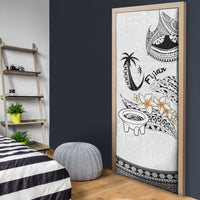 Fijian Traditional Culture Door Cover Tapa Tribal Tattoos LT03 - Polynesian Pride