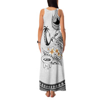 Fijian Traditional Culture Family Matching Tank Maxi Dress and Hawaiian Shirt Tapa Tribal Tattoos LT03 - Polynesian Pride