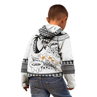 Fijian Traditional Culture Kid Hoodie Tapa Tribal Tattoos LT03 - Polynesian Pride