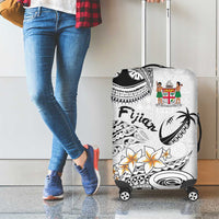 Fijian Traditional Culture Luggage Cover Tapa Tribal Tattoos LT03 - Polynesian Pride