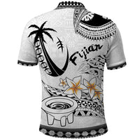 Fijian Traditional Culture Polo Shirt Tapa Tribal Tattoos LT03 - Polynesian Pride