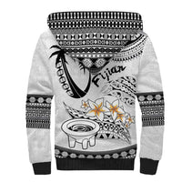 Fijian Traditional Culture Sherpa Hoodie Tapa Tribal Tattoos LT03 - Polynesian Pride