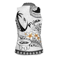 Fijian Traditional Culture Women Sleeveless Polo Shirt Tapa Tribal Tattoos LT03 - Polynesian Pride