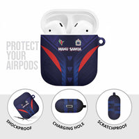 Rugby Samoa AirPods Case Siva Tau Spirit Sporty Vibes - Polynesian Pride