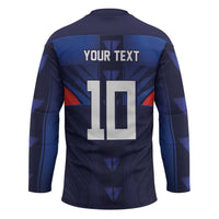 Custom Rugby Samoa Hockey Jersey Siva Tau Spirit Sporty Vibes - Polynesian Pride
