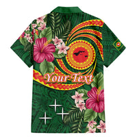 Personalised Manuʻa Islands Family Matching Mermaid Dress and Hawaiian Shirt Polynesian Art Tattoo Style and Tropical Plants LT03 - Polynesian Pride