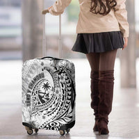 Guam-Land of the Chamorro Luggage Cover Polynesian Tattoo Style Hibiscus and Plumeria Art LT03 - Polynesian Pride