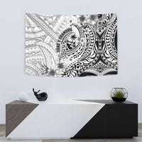 Guam-Land of the Chamorro Tapestry Polynesian Tattoo Style Hibiscus and Plumeria Art LT03 - Polynesian Pride
