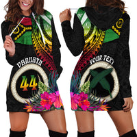 Personalised Vanuatu 44th Anniversary Hoodie Dress Boars Tusk Tugeta Yumi Selebretem Indipendens Dei LT03 - Polynesian Pride