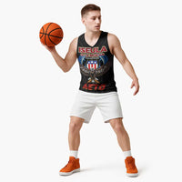 American Samoa Fautasi Basketball Jersey Pago Pago Aeto and Iseula o le Moana of Fagatogo Black Color LT03 - Polynesian Pride