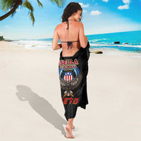 American Samoa Fautasi Sarong Pago Pago Aeto and Iseula o le Moana of Fagatogo Black Color LT03 - Polynesian Pride