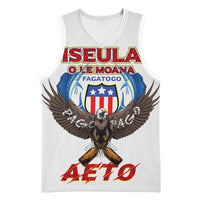 American Samoa Fautasi Basketball Jersey Pago Pago Aeto and Iseula o le Moana of Fagatogo White Color LT03 Unisex White - Polynesian Pride