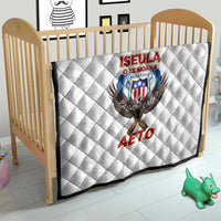 American Samoa Fautasi Quilt Pago Pago Aeto and Iseula o le Moana of Fagatogo White Color LT03 - Polynesian Pride