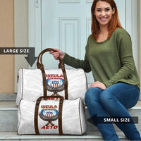 American Samoa Fautasi Travel Bag Pago Pago Aeto and Iseula o le Moana of Fagatogo White Color LT03 - Polynesian Pride