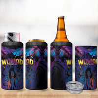 Aotearoa Arts Festival 2025 4 in 1 Can Cooler Tumbler Maori Music Art Dance - Rhythmic Vibes LT03 - Polynesian Pride