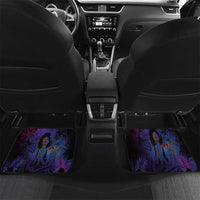 Aotearoa Arts Festival 2025 Car Mats Maori Music Art Dance - Rhythmic Vibes LT03 Set 2pcs - Back Black - Polynesian Pride