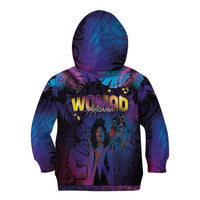 Aotearoa Arts Festival 2025 Kid Hoodie Maori Music Art Dance - Rhythmic Vibes LT03 - Polynesian Pride