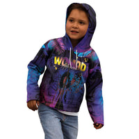 Aotearoa Arts Festival 2025 Kid Hoodie Maori Music Art Dance - Rhythmic Vibes LT03 - Polynesian Pride