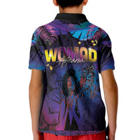 Aotearoa Arts Festival 2025 Kid Polo Shirt Maori Music Art Dance - Rhythmic Vibes LT03 - Polynesian Pride