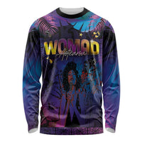 Aotearoa Arts Festival 2025 Long Sleeve Shirt Maori Music Art Dance - Rhythmic Vibes LT03 Unisex Black - Polynesian Pride