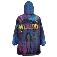 Aotearoa Arts Festival 2025 Wearable Blanket Hoodie Maori Music Art Dance - Rhythmic Vibes LT03 - Polynesian Pride