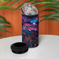 Aotearoa Arts Festival 2025 4 in 1 Can Cooler Tumbler Maori Performing Art and Music - Rhythmic Vibes LT03 - Polynesian Pride