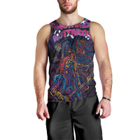 Aotearoa Arts Festival 2025 Men Tank Top Maori Performing Art and Music - Rhythmic Vibes LT03 - Polynesian Pride