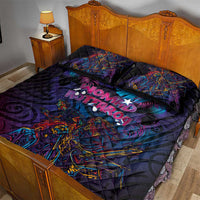 Aotearoa Arts Festival 2025 Quilt Bed Set Maori Performing Art and Music - Rhythmic Vibes LT03 - Polynesian Pride