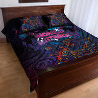 Aotearoa Arts Festival 2025 Quilt Bed Set Maori Performing Art and Music - Rhythmic Vibes LT03 - Polynesian Pride