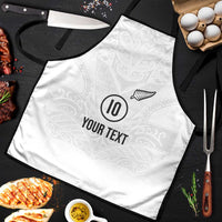 Custom New Zealand Football Apron The Whites-Sporty T90 Style LT03 White - Polynesian Pride