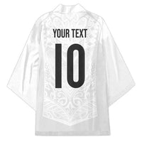 Custom New Zealand Football Kimono The Whites-Sporty T90 Style LT03 - Polynesian Pride