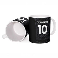 Custom Aotearoa Rugby Ceramic Mug The Blacks-Sporty T90 Style - Polynesian Pride
