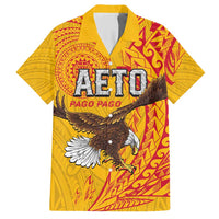 Personalised American Samoa Flag Day Hawaiian Shirt Fautasi Race Pago Pago-Aeto Eagle Wings Tribal Style LT03 Multicolor - Polynesian Pride