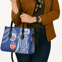 American Samoa Flag Day Leather Bag Fautasi Race Fagatogo-Iseula O Le Moana Sailfish Tribal Style LT03 - Polynesian Pride