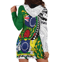Cook Islands Independence Day Hoodie Dress National Flag and Emblem with Tatau Tattoo LT03 - Polynesian Pride