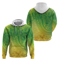 Hawaiian Turtles and Leis Hoodie Tribal Kakau Pattern Fresh Summer Vibe