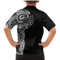 Polynesian Art Traditional Tattoo Pattern Family Matching Mermaid Dress and Hawaiian Shirt LT03 - Polynesian Pride