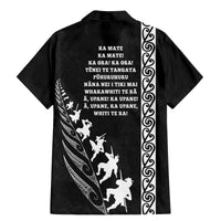 New Zealand Rugby Family Matching Mermaid Dress and Hawaiian Shirt Haka Dance Tribal God Mask Maori Pattern LT03 - Polynesian Pride