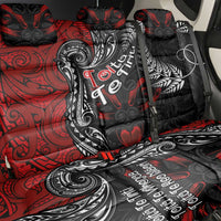 Aotearoa Toitu Te Tiriti Back Car Seat Cover New Zealand Honour the Treaty - Te Tiriti Is Us LT03 - Polynesian Pride