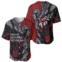 Aotearoa Toitu Te Tiriti Baseball Jersey New Zealand Honour the Treaty - Te Tiriti Is Us LT03 - Polynesian Pride
