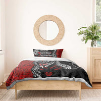 Aotearoa Toitu Te Tiriti Bedding Set New Zealand Honour the Treaty - Te Tiriti Is Us LT03 - Polynesian Pride