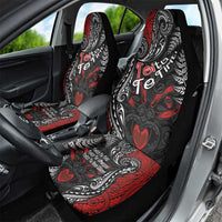 Aotearoa Toitu Te Tiriti Car Seat Cover New Zealand Honour the Treaty - Te Tiriti Is Us LT03 - Polynesian Pride