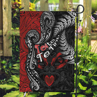 Aotearoa Toitu Te Tiriti Garden Flag New Zealand Honour the Treaty - Te Tiriti Is Us LT03 Garden Flag Red - Polynesian Pride