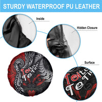 Aotearoa Toitu Te Tiriti Spare Tire Cover New Zealand Honour the Treaty - Te Tiriti Is Us LT03 - Polynesian Pride