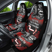 Aotearoa Toitu Te Tiriti Car Seat Cover New Zealand Honour the Treaty - Fight Together LT03 - Polynesian Pride